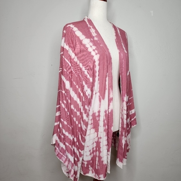 NWT Sim & Sam Tie Dye Kimono Duster Size S/M - Picture 4 of 11